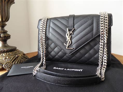 ysl matelasse bag|ysl envelope medium chain bag.